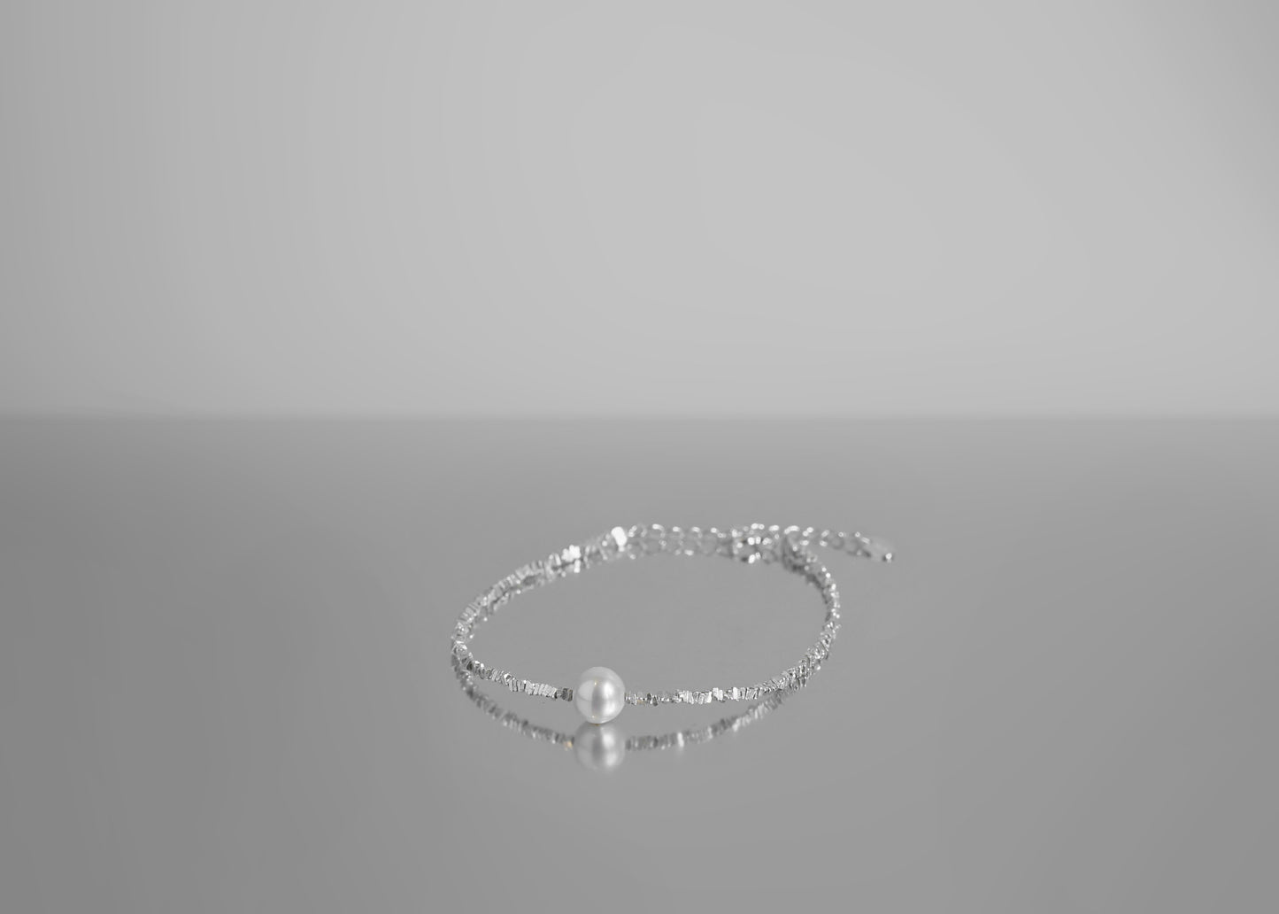 Trista Gravel Pearl Bracelet