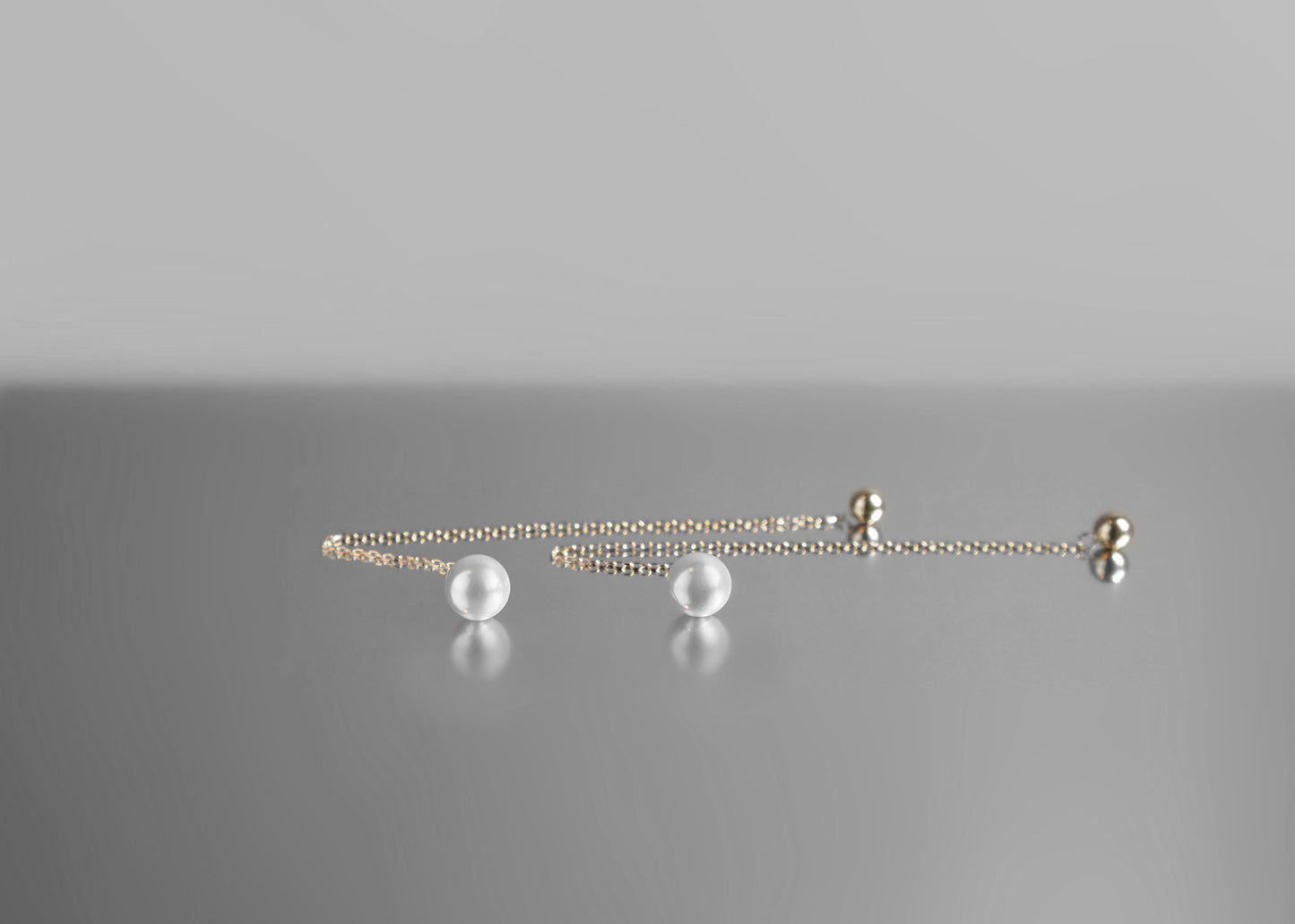 Margaret 2-Way Pearl and Balls Drop Earrings