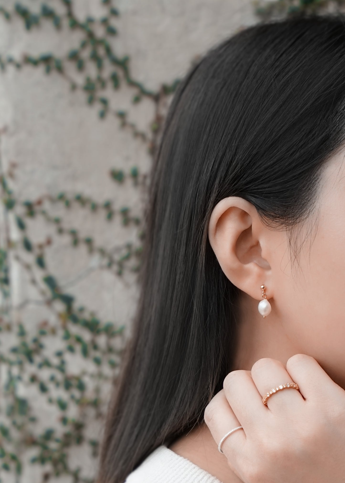 Penelope Minimal Cubic Zirconia Fine Ring