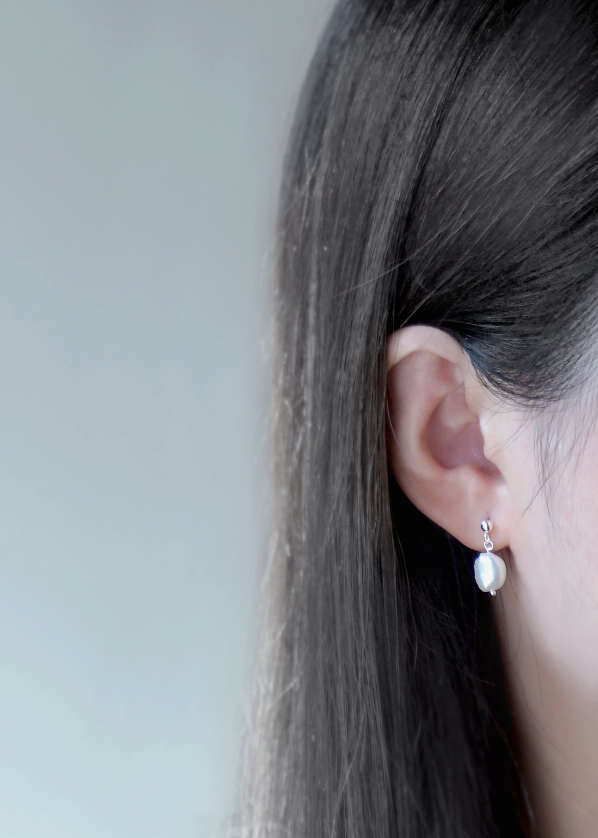 Clara Organic Pearls Earrings